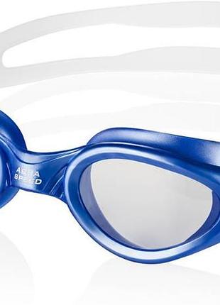 Очки для плавания взрослые aqua speed ​​pacific голубой для бассейна мужские и женские