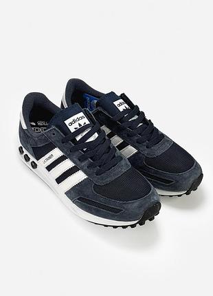 Adidas la trainer navy 7