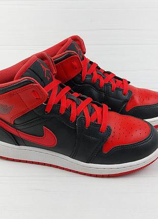 Кроссовки jordan 1 mid gs 38.5 по стельке 24 см.