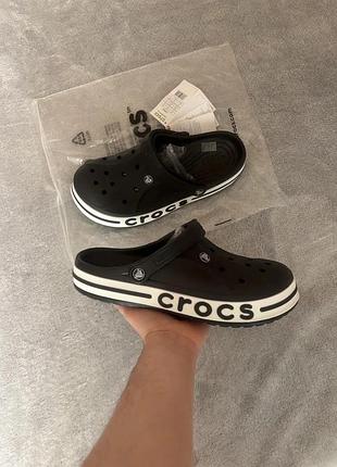 Crocs чорні оригінал нові сабо (крокси)