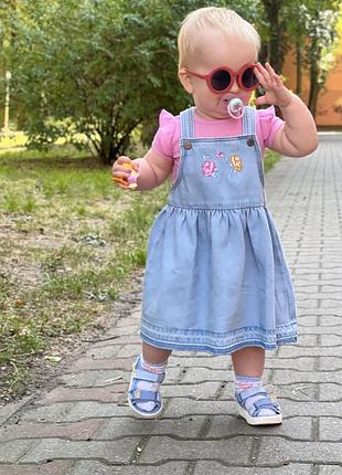 Джинсовий сарафан h&m 3