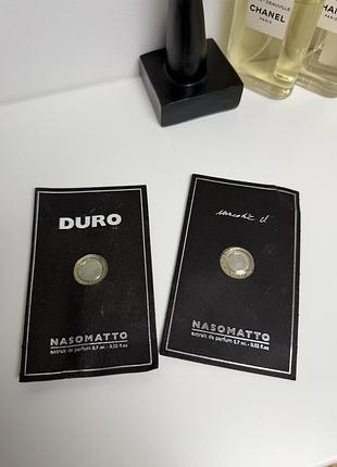 Nasomatto duro + narcotic v. — парфуми оригінальні семпли 0,7 мл 👇деталі в описі
