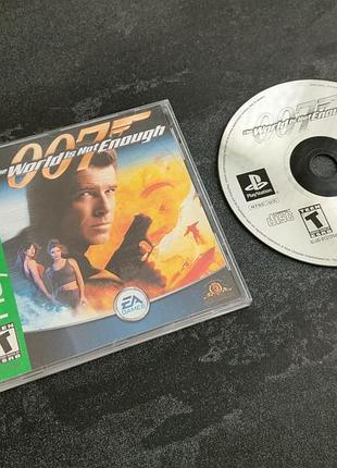 Диск 007 the world is not enough (playstation one)
