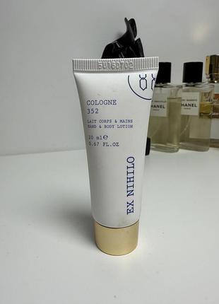 ✨ ex nihilo cologne 352 hand & body lotion, 20 мл 👇деталі в описі
