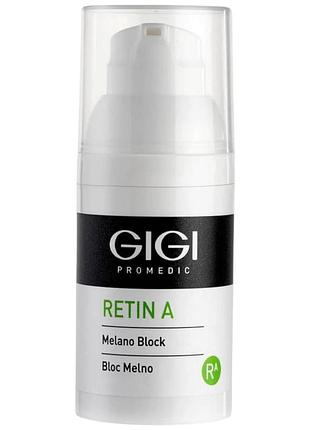Крем ночной депигментирующий gigi retin a melano block 30 мл