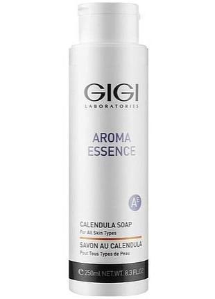 Мило з календулою для всіх типів шкіри gigi aroma essence calendula soap 250 мл