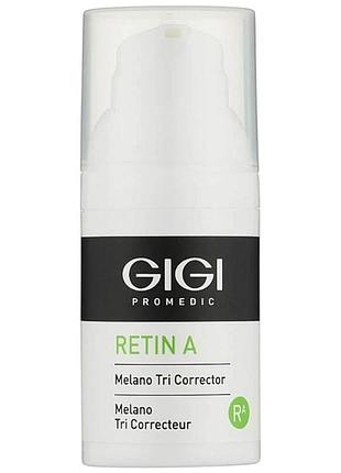 Ночной осветляющий крем gigi retin a melano tri corrector 30 мл