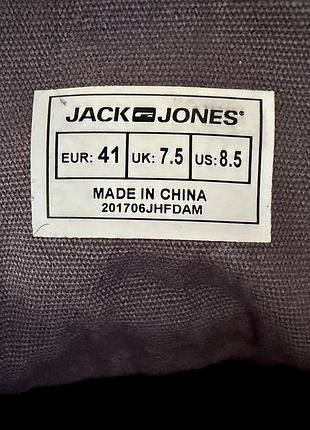 Мокасины кеды jack &amp; jones 8