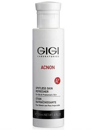 Тонік для очищення gigi acnon spotless skin refresher 120 мл