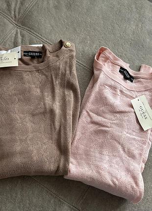 Жіночий мережевий светр в логотипах  guess, s,m, l