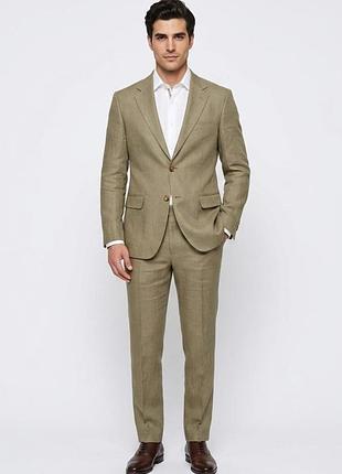 Мужской костюм carter &amp; davis (club de изна 100% linen