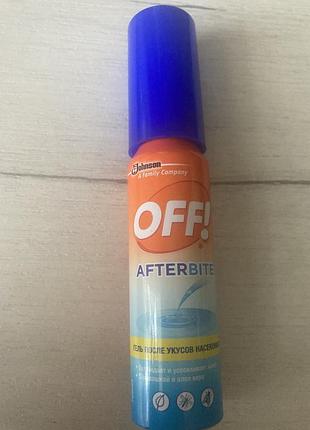 Спрей от комаров off afterbite 002804