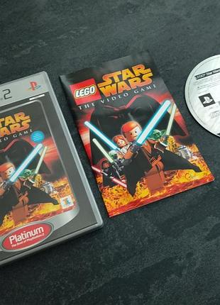 Диск lego star wars (playstation 2)