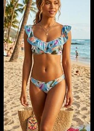 Верх от купальника раздельного размер 44 10 с оборкой на плечи seafolly