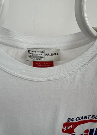 Кофта лонгслів pull & bear x andy warhol big logo 3