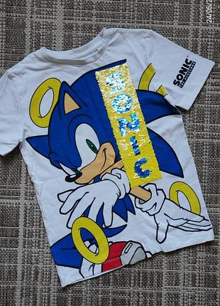 Котонова футболка sonic