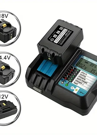 Зарядное устройство rh-mt1830 li-ion 14.4/18v 4.0a для аккумуляторов lxt формата dc18rc