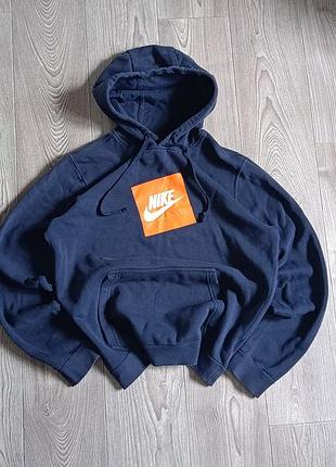 Худи nike с большим логотипом
