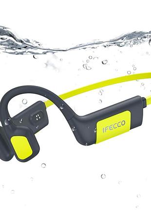 Ifecco x7 - наушники с костной проводимостью bluetooth 5.3, водонепроницаемый ip68, встроенный mp3-плеер 32 гб, микрофон