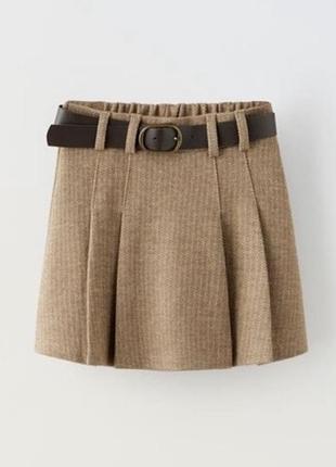 Красива спідниця/юбка-шорти zara у розмірі 9-10 років.
