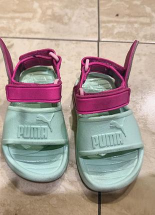 Сандалі puma на дівчинку на ніжку 12см
