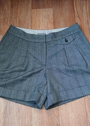 Твидовые офисные шорты gap с шерстью s