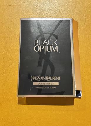 Yves saint laurent black opium парфумована вода для жінок (пробник)