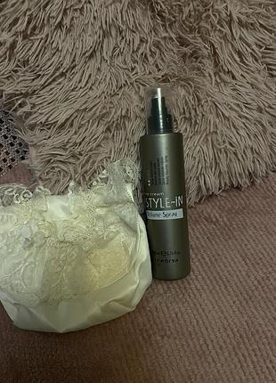 Спрей для объему тонкому волоссю inebrya ice cream