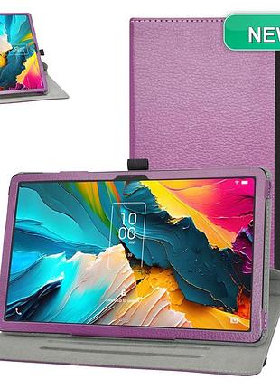 Чехол для планшета mama mouth tcl nxtpaper 11 фиолетовый 11 дюймов 360° вращающаяся подставка pu