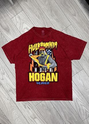 Чоловіча футболка wwe hulk hogan “ hulkomania ” . оригінал
