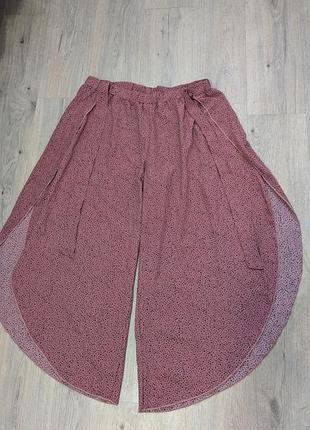 Брюки с разрезами 2xl