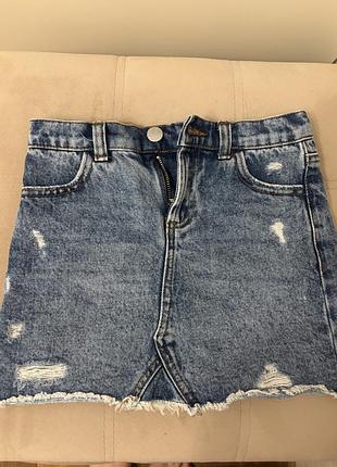 Джинсова спідничка