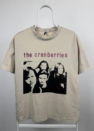 Футболка мерч h&m x the cranberries big logo