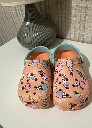 Сабо crocs на дівчинку с9 3