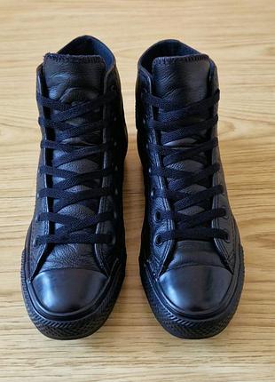 Кеды кожаные converse 38 размер (стелька 24.5см) original