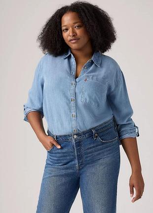 Сорочка  levi's: darlene utility shirt (plus size), р.2х