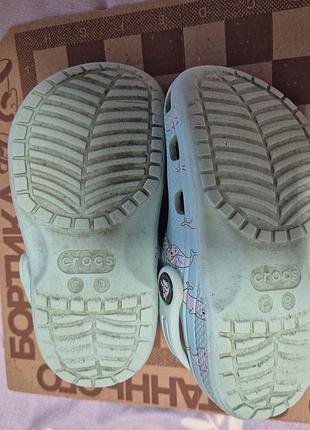 Crocs для девочки шлепки с9 2
