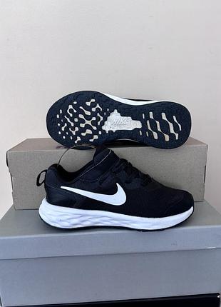Nike revolution 6 кроссовки на липучке 33
