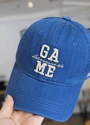 Стильна дитяча кепка з написом game, для 2-6 років