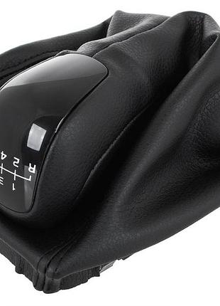 Mercedes w211 e-class 02-09 ручка кпп чорна 6 передач + чохол