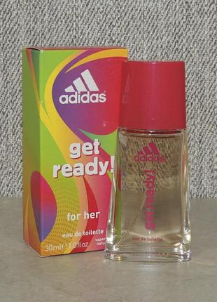 Adidas get ready! for her 30 мл для женщин оригинал — цена 370 грн в  каталоге Туалетная вода ✓ Купить товары для красоты и здоровья по доступной  цене на Шафе | Украина #53888504