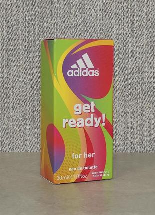 Adidas get ready! for her 30 мл для жінок оригінал3 фото