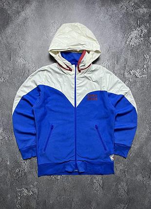 Vintage винтажное зип худи evisu эвису big logo биг лого casual кэжуал y2k size l размер л