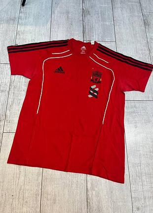 Мужская футбольная футболка adidas levirpool