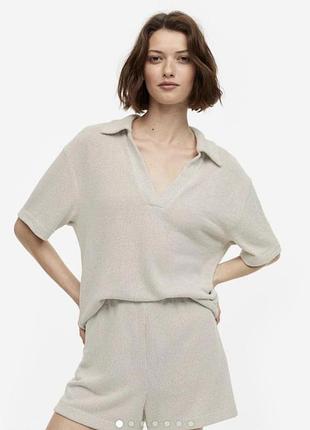 Отличная футболка поло h&amp;m,p. xl