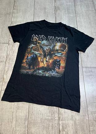 Мужская футболка мерч рок iced earth