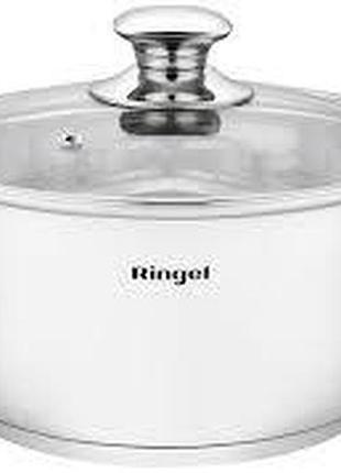 Pot ringel grey line кастрюля 20 см (3.2л) с крышкой нерж