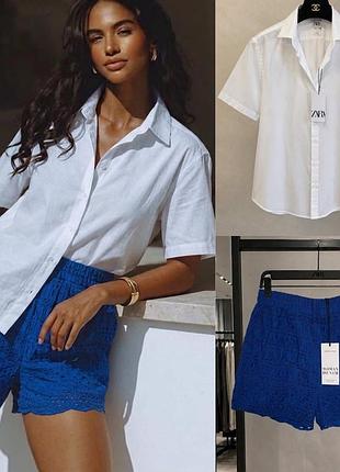 Сорочка zara з шортами