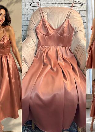 Шовкова сукня h&m