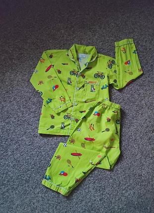 Хлопковая пижама для мальчика